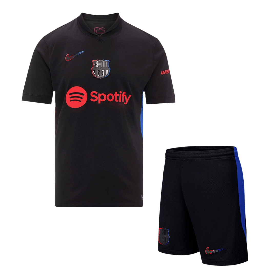 Barcelona Away  Soccer Jersey Kit(Jersey+Shorts) 2024/25 Top Dresy Shop