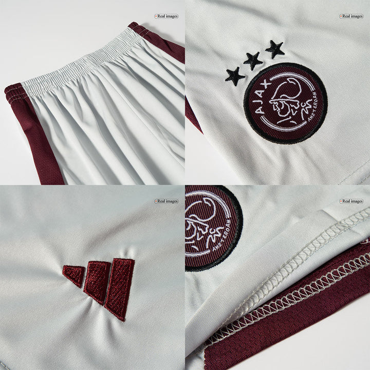 Kid's Ajax Third Away  Soccer Jersey Kit(Jersey+Shorts) 2024/25 Top Soccer Jerseys Store