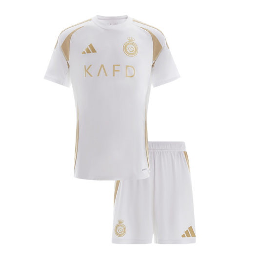 Kid's Al Nassr Third Away  Soccer Jersey Kit(Jersey+Shorts) 2024/25 Top Dresy Shop