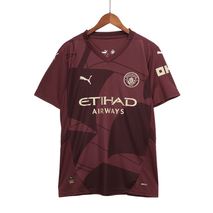 DE BRUYNE #17 Manchester City Third Away  Soccer Jersey 2024/25 Top Dresy Shop