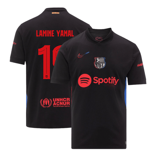 LAMINE YAMAL #19 Barcelona Away  Soccer Jersey 2024/25 - UCL Top Dresy Shop