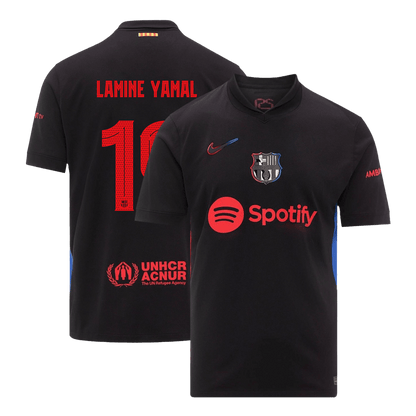 LAMINE YAMAL #19 Barcelona Away  Soccer Jersey 2024/25 Top Dresy Shop