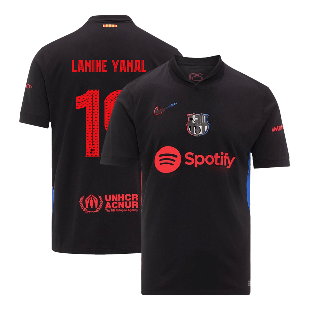 LAMINE YAMAL #19 Barcelona Away  Soccer Jersey 2024/25 Top Dresy Shop