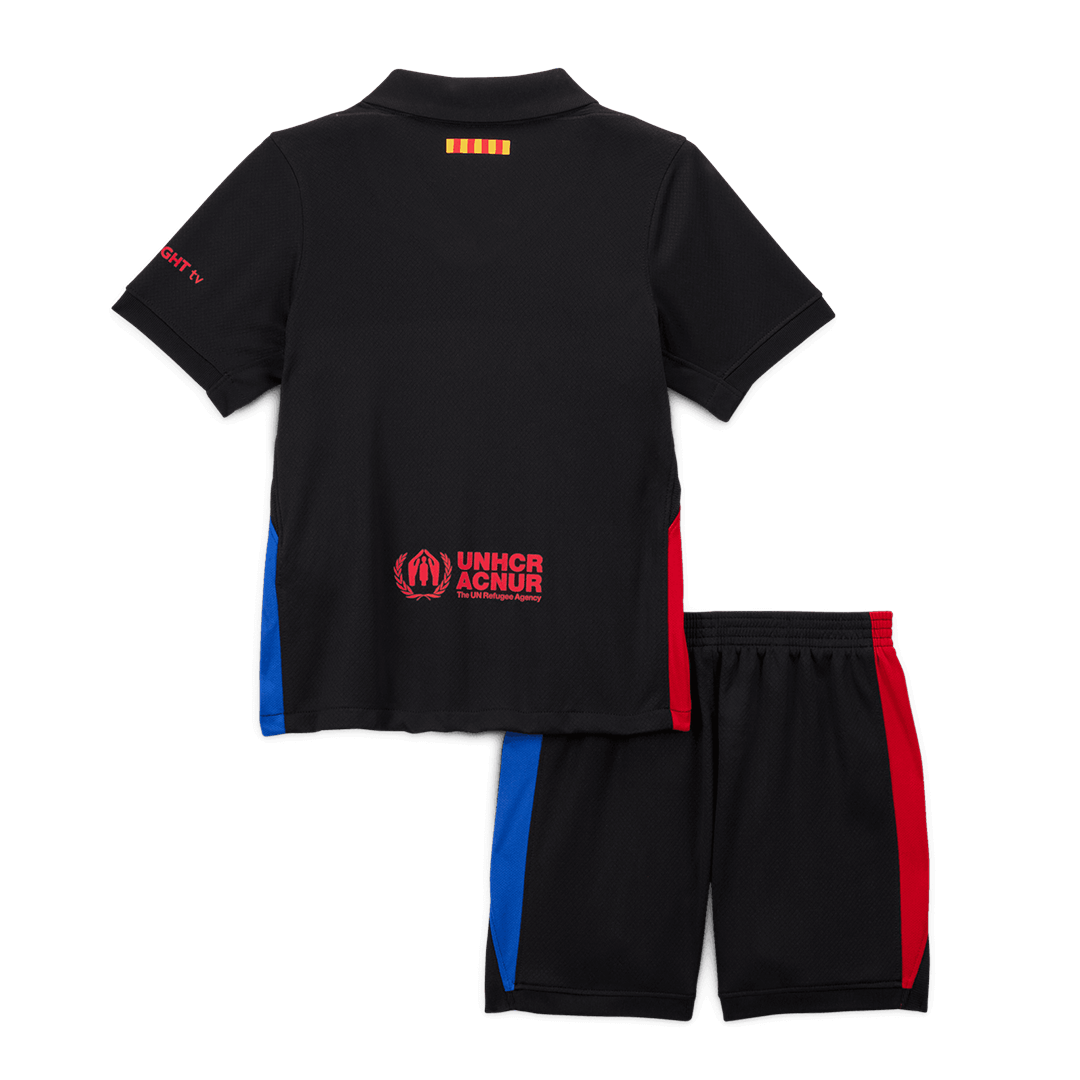 Kid's Barcelona Away  Soccer Jersey Kit(Jersey+Shorts) 2024/25 Top Dresy Shop