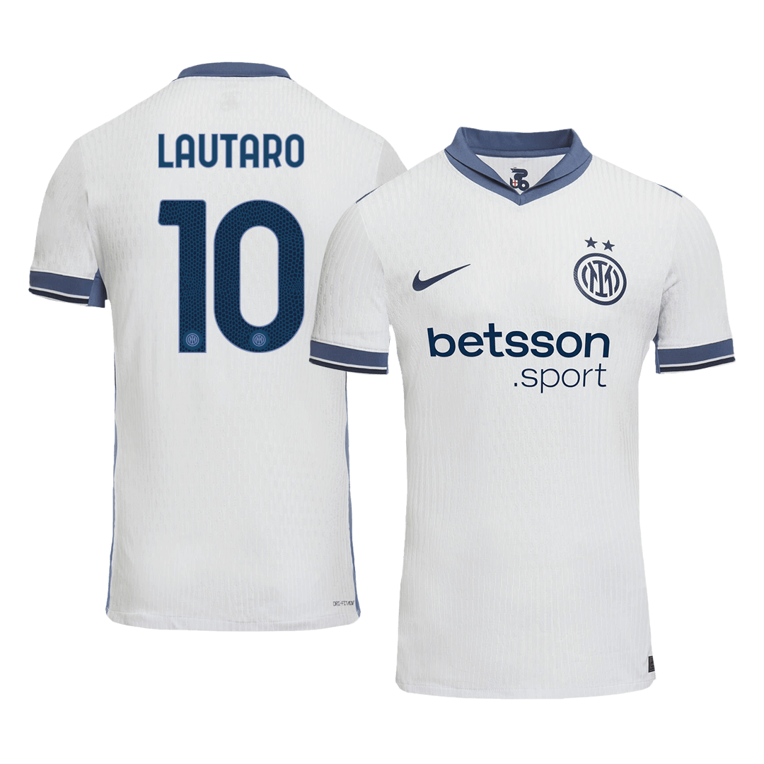 Player Version LAUTARO #10 Inter Milan Away  Soccer Jersey 2024/25 Top Soccer Jerseys Store