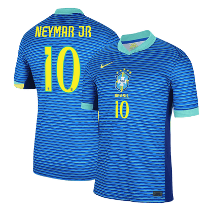 NEYMAR JR #10 Brazil Away  Soccer Jersey 2024 Top Dresy Shop