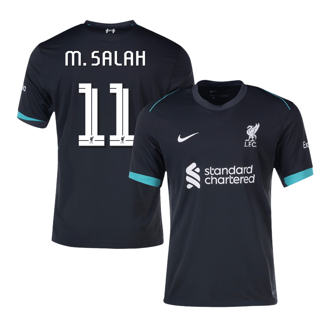 M.SALAH #11 Liverpool Away  Soccer Jersey 2024/25 - UCL Top Dresy Shop