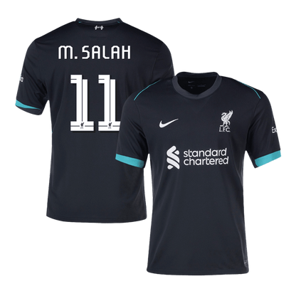 M.SALAH #11 Liverpool Away  Soccer Jersey 2024/25 - UCL Top Dresy Shop