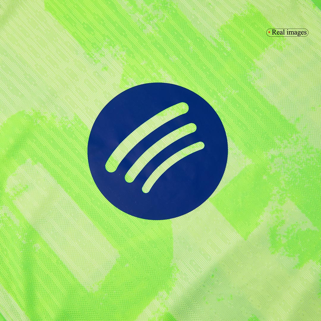 Player Version Barcelona Third Away  Soccer Jersey 2024/25-?Spotify Logo Without Text? Top Dresy Shop