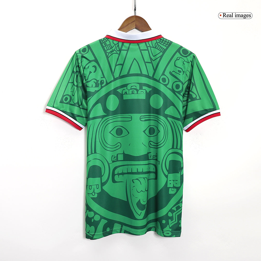 Discount Mexico Home Soccer Jersey 1998 Top Soccer Jerseys Store