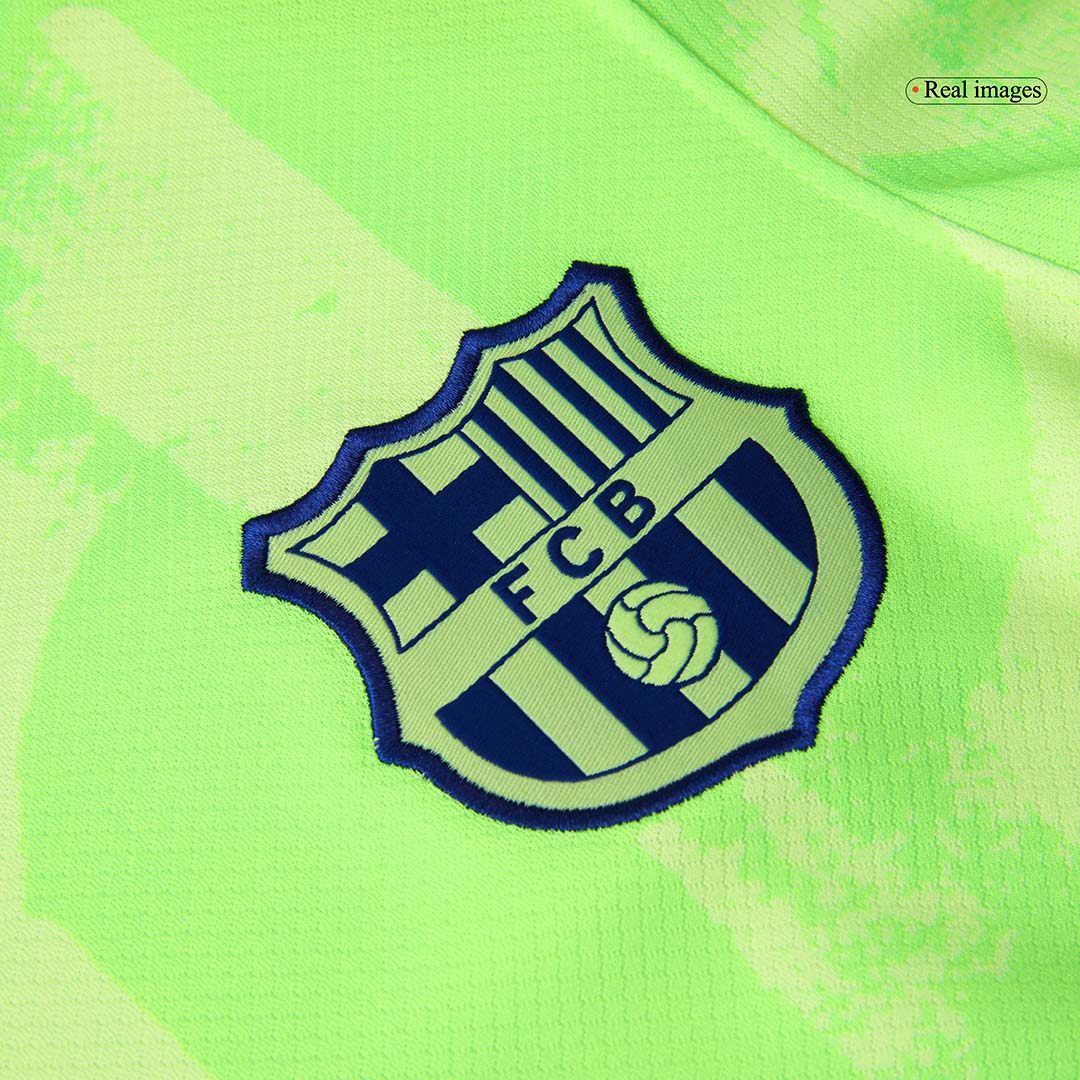 Barcelona Third Away  Soccer Jersey Kit(Jersey+Shorts) 2024/25 - (Spotify Logo Without Text) Top Dresy Shop