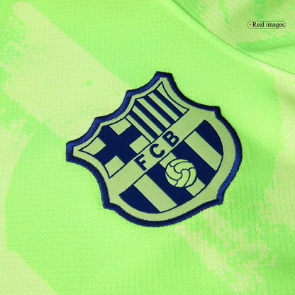 Barcelona Third Away  Soccer Jersey Kit(Jersey+Shorts) 2024/25 - (Spotify Logo Without Text) Top Dresy Shop