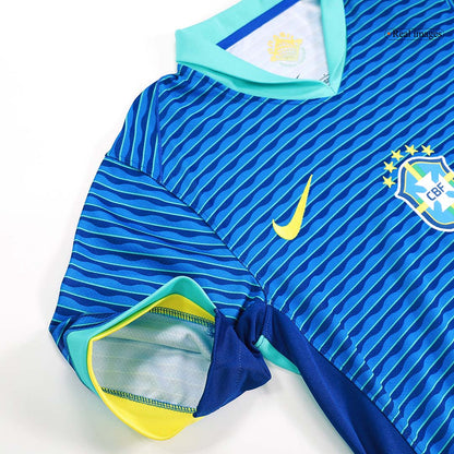 NEYMAR JR #10 Brazil Away  Soccer Jersey 2024 Top Dresy Shop