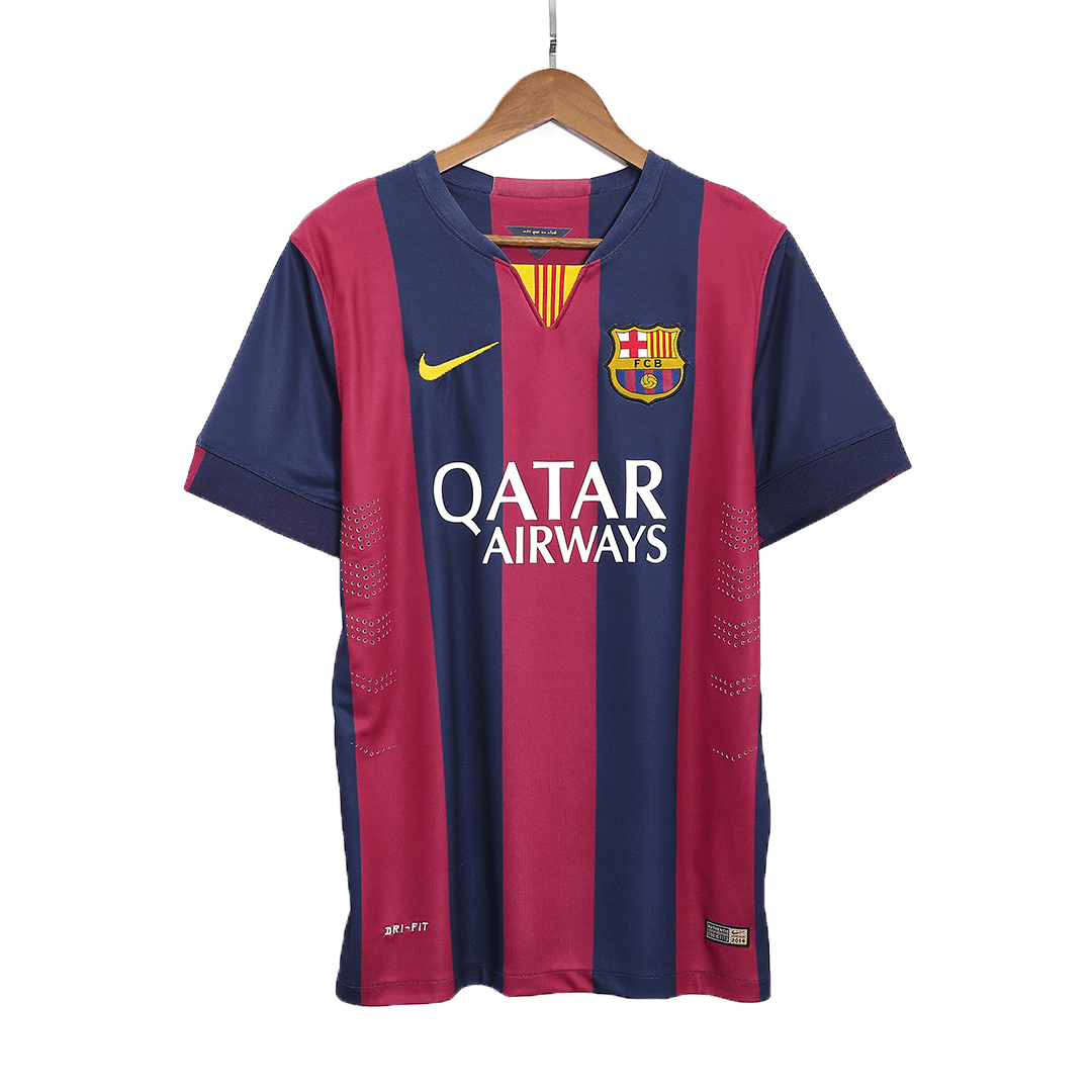 Retro Suárez #9 2014/15 Barcelona Home  Soccer Jersey Top Soccer Jerseys Store