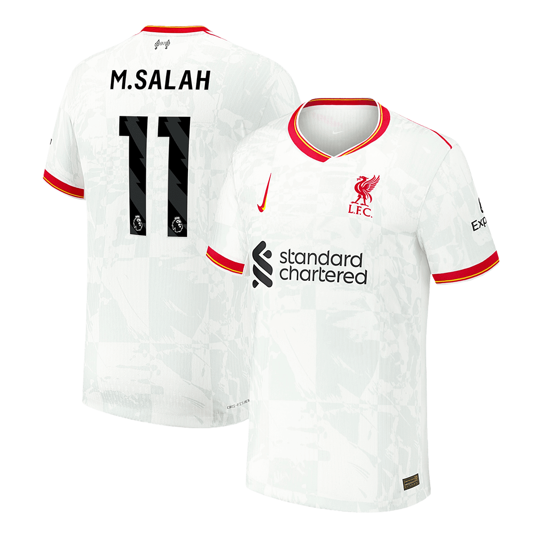 Player Version M.SALAH #11 Liverpool Third Away  Soccer Jersey 2024/25 Top Dresy Shop
