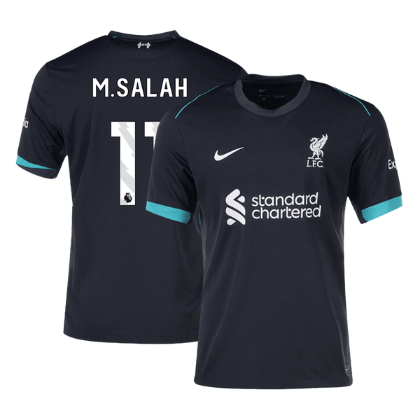M.SALAH #11 Liverpool Away  Soccer Jersey 2024/25 Top Soccer Jerseys Store