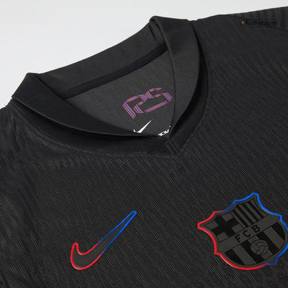 Player Version F.DE JONG #21 Barcelona Away  Soccer Jersey 2024/25 - Spotify Logo Without Text Top Dresy Shop