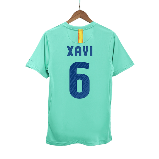 Retro XAVI #6 2010/11 Barcelona Away  Soccer Jersey Top Dresy Shop