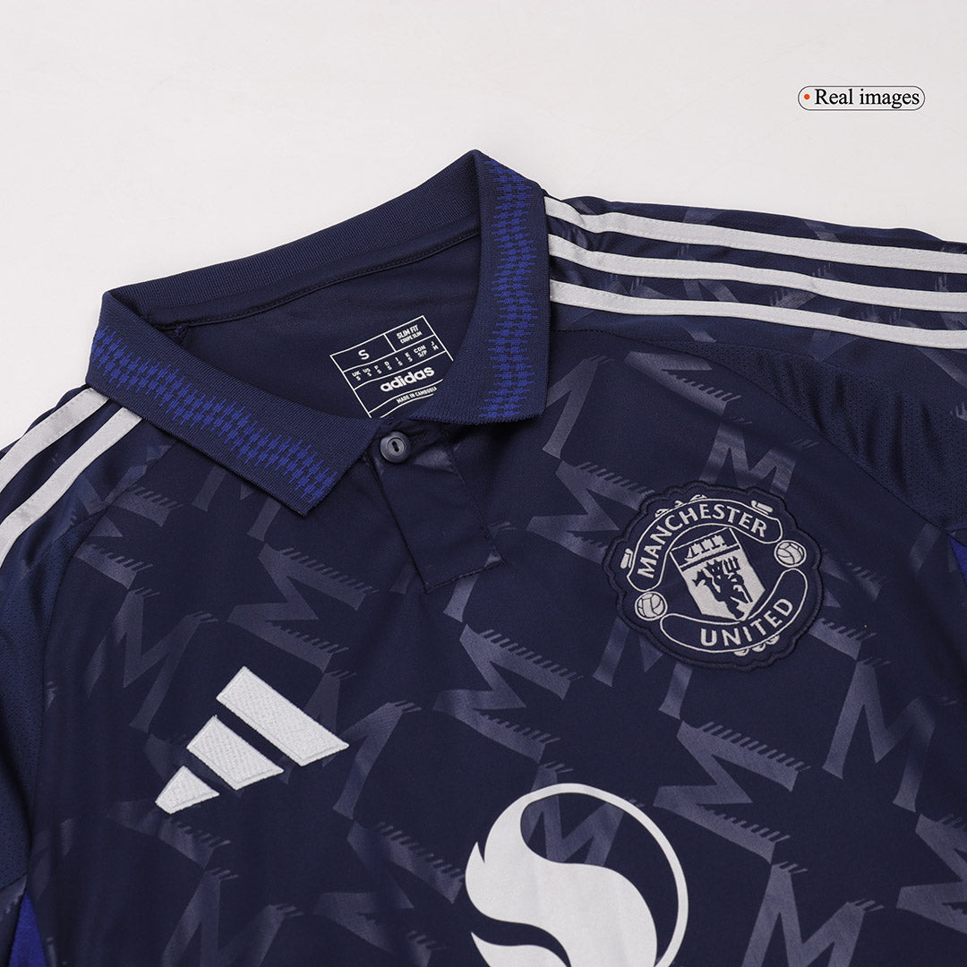 Manchester United Away  Soccer Jersey Kit(Jersey+Shorts+Socks) 2024/25 Top Soccer Jerseys Store