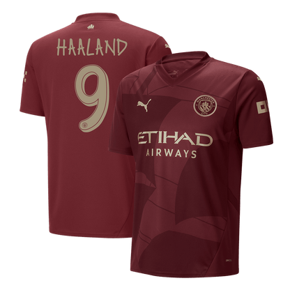 HAALAND #9 Manchester City Third Away  Soccer Jersey 2024/25 - UCL Top Dresy Shop