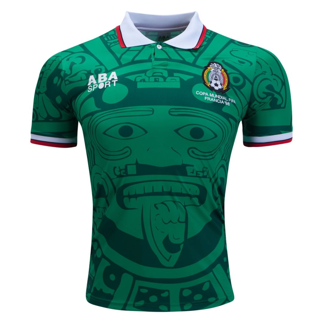 Discount Mexico Home Soccer Jersey 1998 Top Dresy Shop
