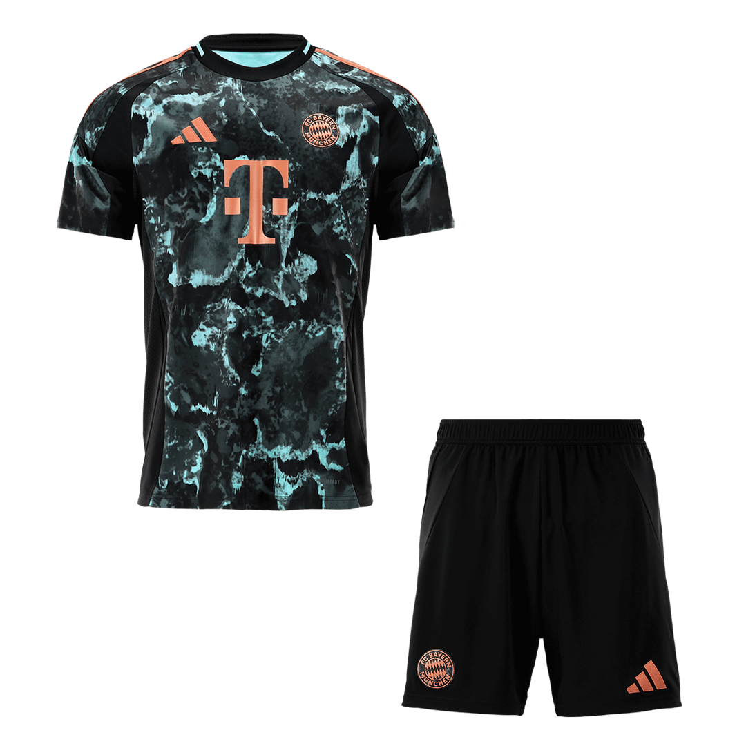 Bayern Munich Away  Soccer Jersey Kit(Jersey+Shorts) 2024/25 Top Soccer Jerseys Store