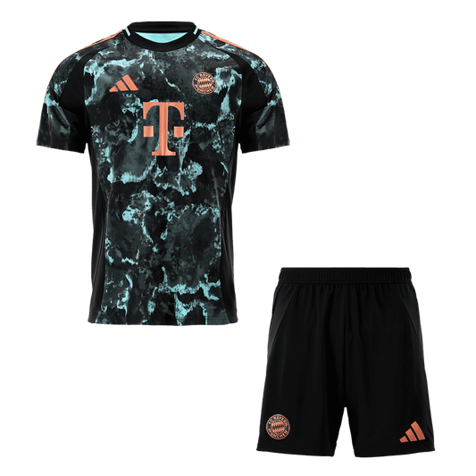 Bayern Munich Away  Soccer Jersey Kit(Jersey+Shorts) 2024/25 Top Dresy Shop