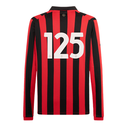 #125 AC Milan 125th Anniversary Long Sleeve  Soccer Jersey 2024/25 Top Dresy Shop
