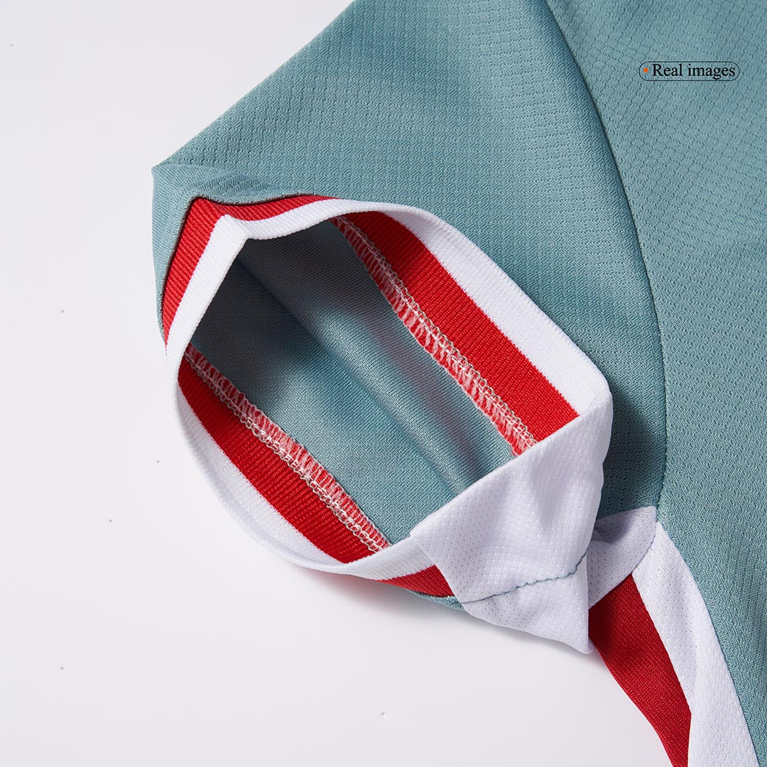 Kid's Atletico Madrid Away  Soccer Jersey Kit(Jersey+Shorts+Socks) 2024/25 Top Soccer Jerseys Store