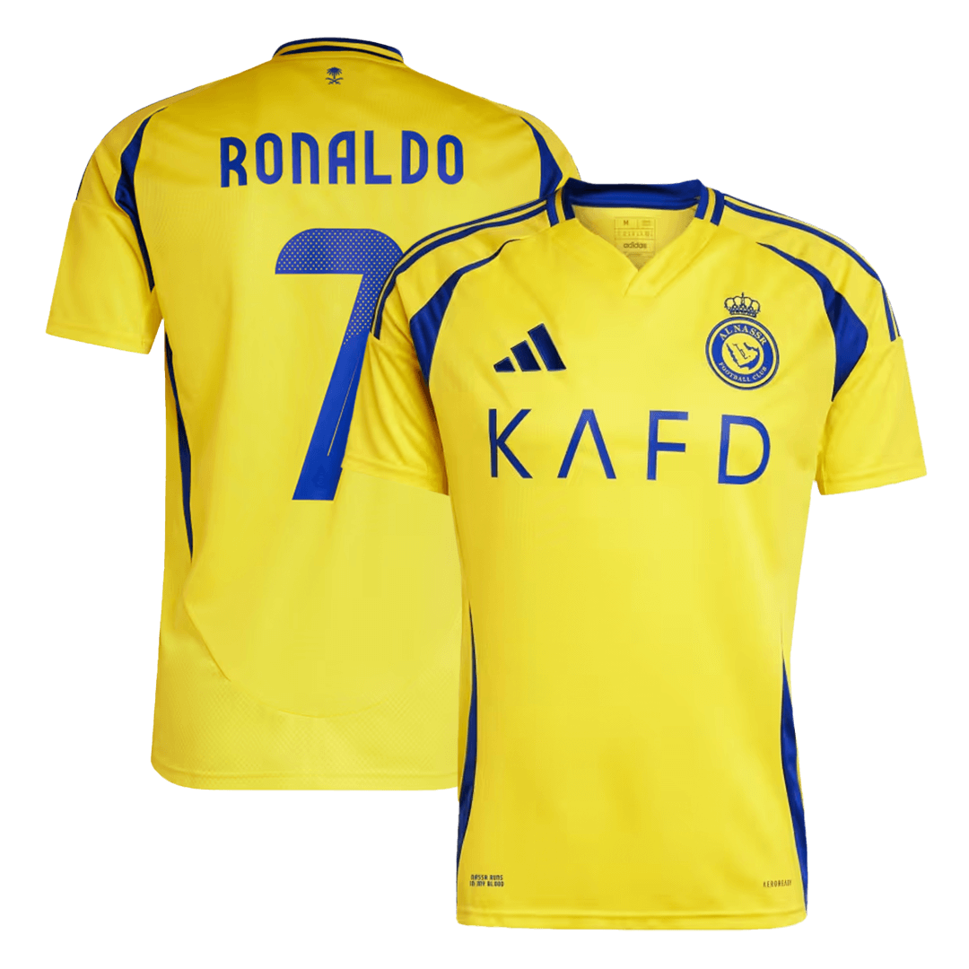 RONALDO #7 Al Nassr Home  Soccer Jersey 2024/25 - ACL Top Dresy Shop