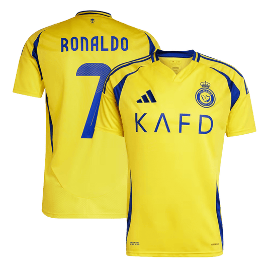 RONALDO #7 Al Nassr Home  Soccer Jersey 2024/25 - ACL Top Dresy Shop