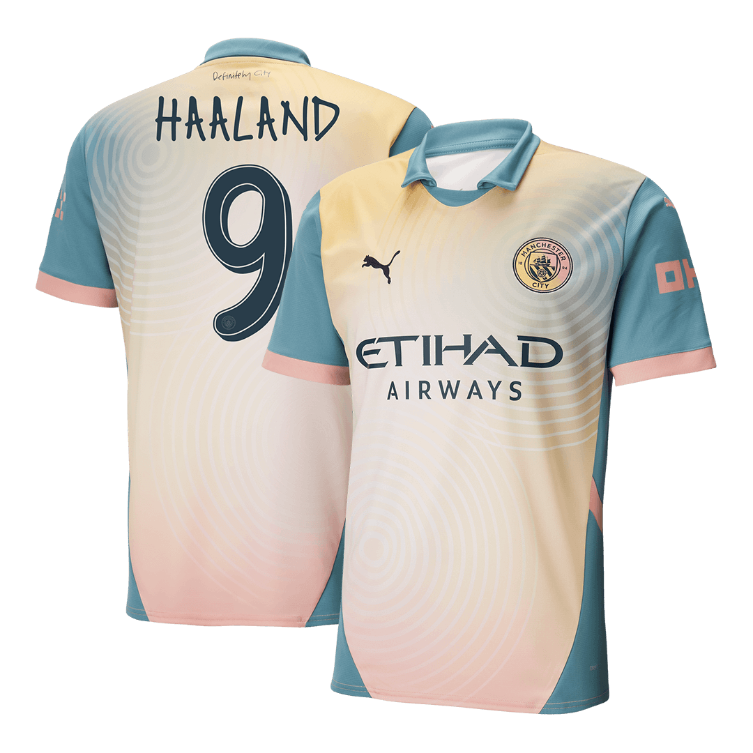HAALAND #9 Manchester City Fourth Away  Soccer Jersey 2024/25 - Definitely City Top Dresy Shop