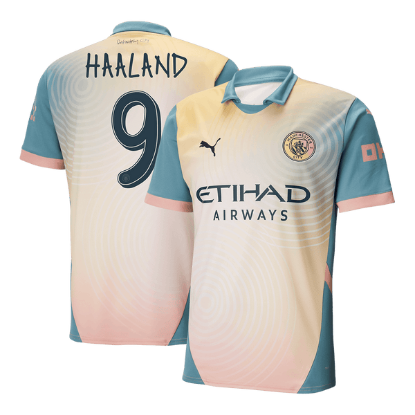 HAALAND #9 Manchester City Fourth Away  Soccer Jersey 2024/25 - Definitely City Top Soccer Jerseys Store