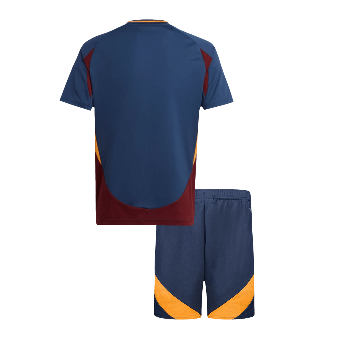 Kid's Roma Third Away  Soccer Jersey Kit(Jersey+Shorts) 2024/25 Top Dresy Shop