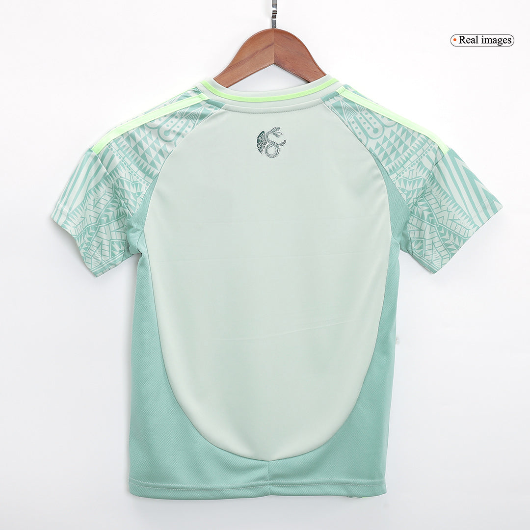 Kid's Mexico Away Jerseys Kit(Jersey+Shorts) Copa América 2024 Top Dresy Shop