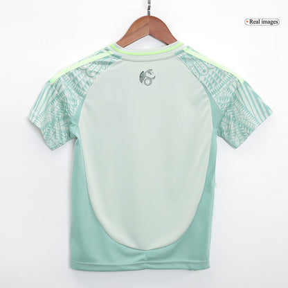 Kid's Mexico Away Jerseys Kit(Jersey+Shorts) Copa América 2024 Top Dresy Shop