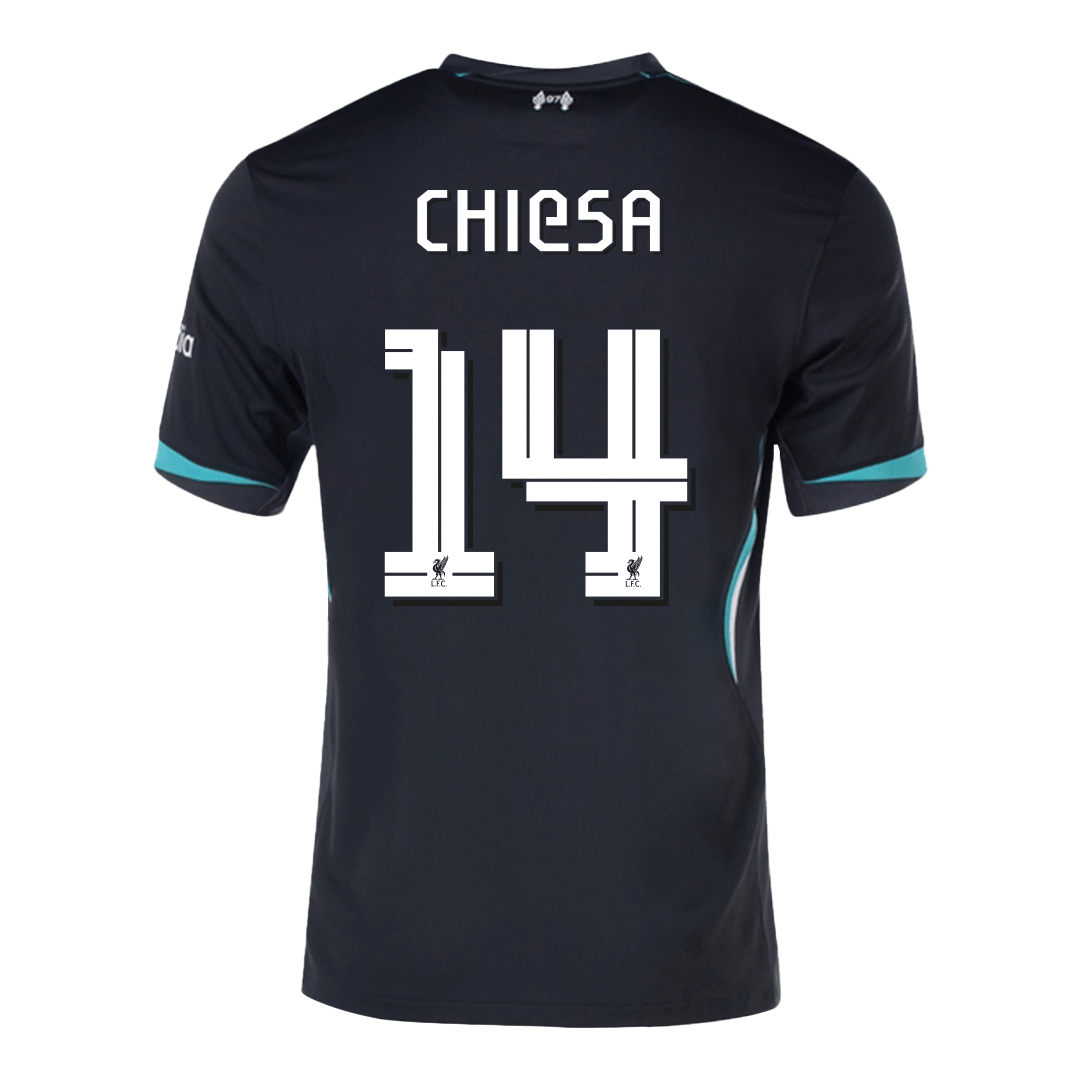 CHIESA #14 Liverpool Away  Soccer Jersey 2024/25 - UCL Top Dresy Shop