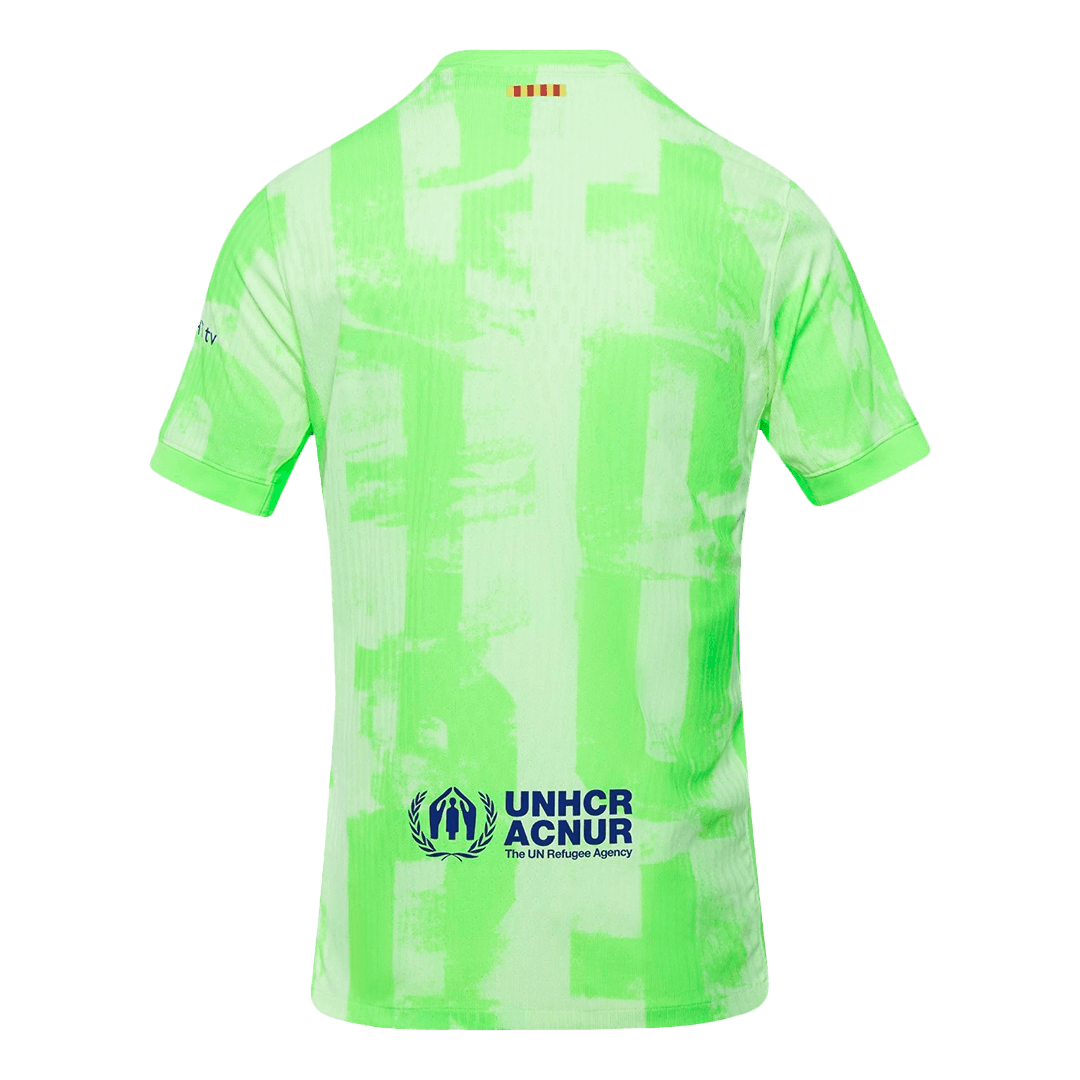 Player Version Barcelona Third Away  Soccer Jersey 2024/25-?Spotify Logo Without Text? Top Dresy Shop
