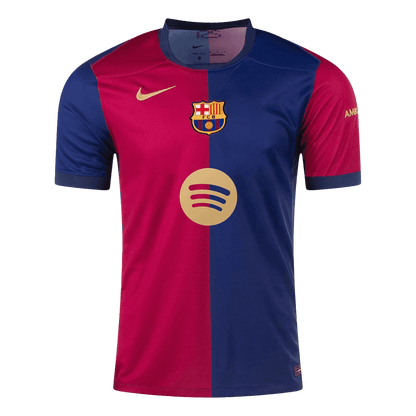 LEWANDOWSKI #9 Barcelona Home  Soccer Jersey 2024/25- Spotify Logo Without Text Top Dresy Shop