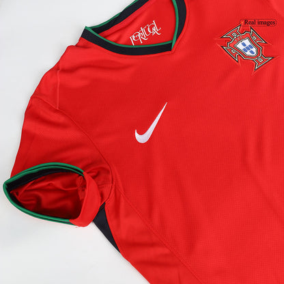 R.Leão #17 Portugal Home  Soccer Jersey Euro 2024 Top Dresy Shop