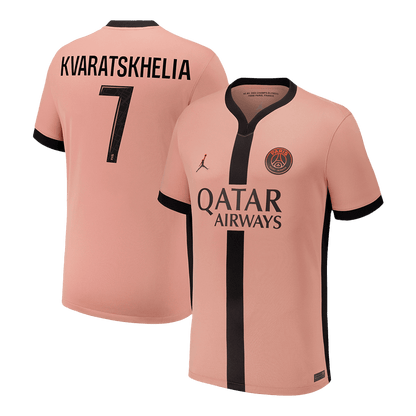 KVARATSKHELIA #7 PSG Third Away Soccer Jersey 2024/25 Top Dresy Shop