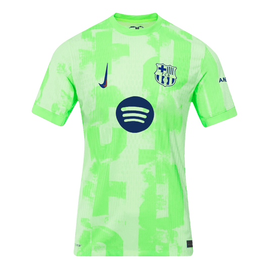 Player Version Barcelona Third Away  Soccer Jersey 2024/25-?Spotify Logo Without Text? Top Dresy Shop