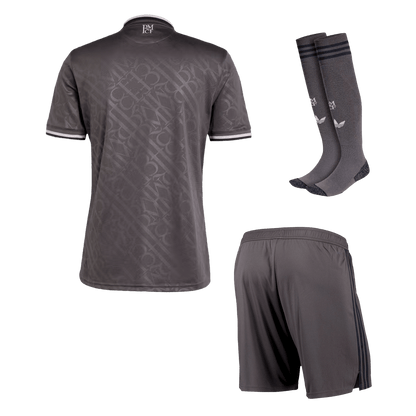 Real Madrid Third Away  Soccer Jersey Kit(Jersey+Shorts+Socks) 2024/25 Top Dresy Shop