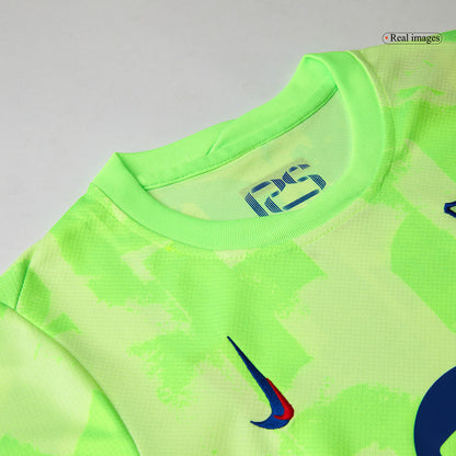Kid's Barcelona Third Away  Soccer Jersey Kit(Jersey+Shorts+Socks) 2024/25- UCL (Spotify Logo Without Text) Top Dresy Shop