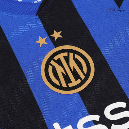 Player Version LAUTARO #10 Inter Milan Home  Soccer Jersey 2024/25 Top Dresy Shop