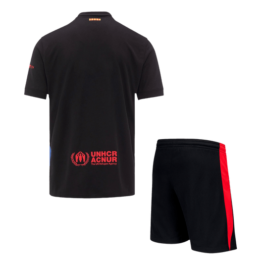 Barcelona Away  Soccer Jersey Kit(Jersey+Shorts) 2024/25 Top Dresy Shop