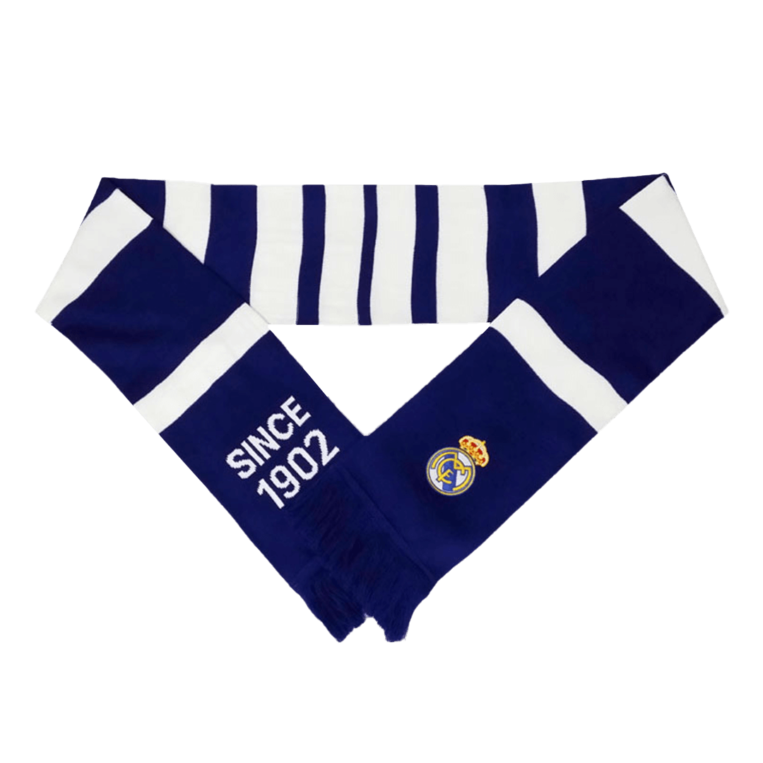 Real Madrid Soccer knitting Scarf Blue&White Top Dresy Shop