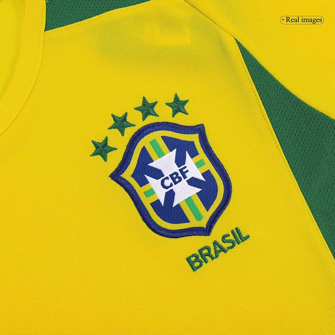 Retro CAFU #2 2002/03 Brazil Home  Soccer Jersey Top Dresy Shop