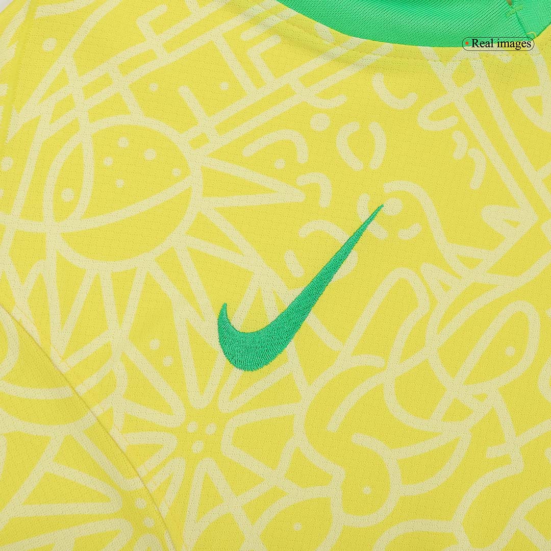NEYMAR JR #10 Brazil Home  Soccer Jersey 2024 Top Dresy Shop