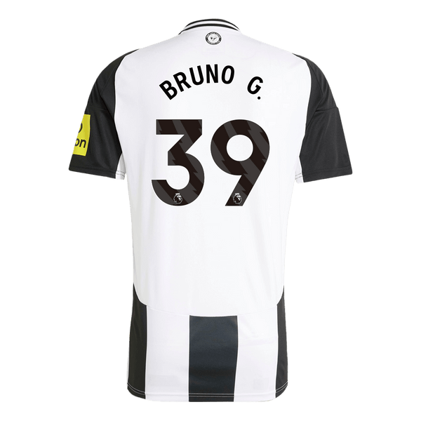 BRUNO G. #39 Newcastle United Home  Soccer Jersey 2024/25 Top Soccer Jerseys Store